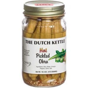 Hot Pickled Okra