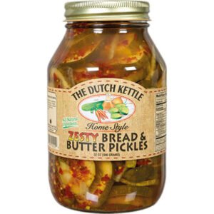 Zesty Bread & Butter Pickless