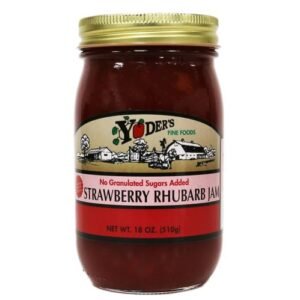 Sugarless Strawberry-Rhubarb Jam