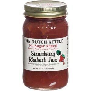 Sugarfree Strawberry Rhubarb Jam