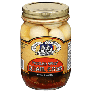 Pickled Spicy Quail Eggs