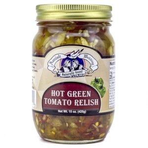 Hot Green Tomato Relish