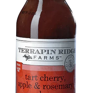 Tart Cherry, Apple and Rosemary Glaze
