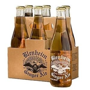 Blenheim Ginger Ale Not as Hot, 12 Oz (6 Glass Bottles)