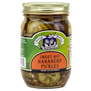 Sweet Hot Habanero Pickles