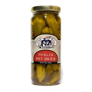 Pickled Hot Okra